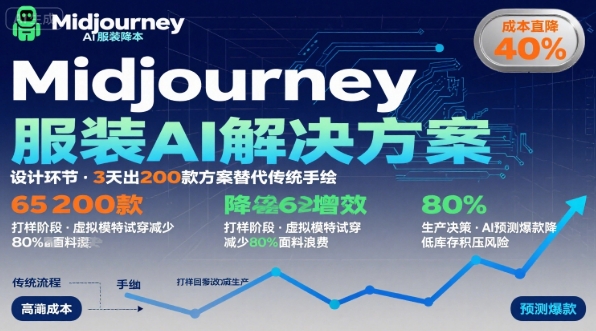 AI在服装领域的运用，使用midjourney做服装辅助企业降低成本-鑫梵淘
