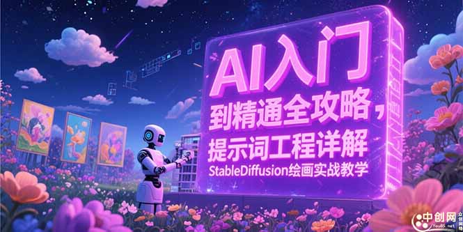 AI入门到精通全攻略，提示词工程详解，StableDiffusion绘画实战教学-鑫梵淘