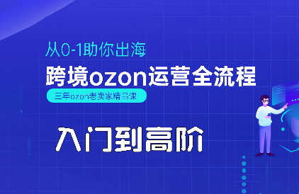 悟空跨境·OZON入门到高阶全流程-鑫梵淘