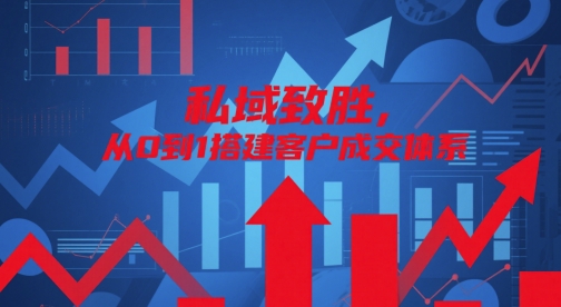 私域致胜，从0到1搭建客户成交体系-鑫梵淘