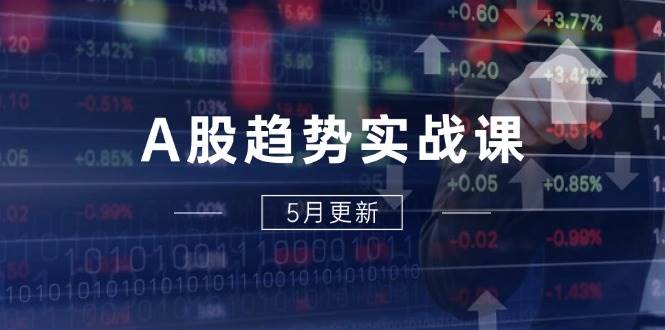 （14808期）A股趋势实战课：主力动向+政策红利，2025全年策略5月更新-鑫梵淘
