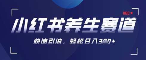 AI+可画生成小红书养生作品，新手暴力起号，矩阵操作，轻松日入3张+-鑫梵淘