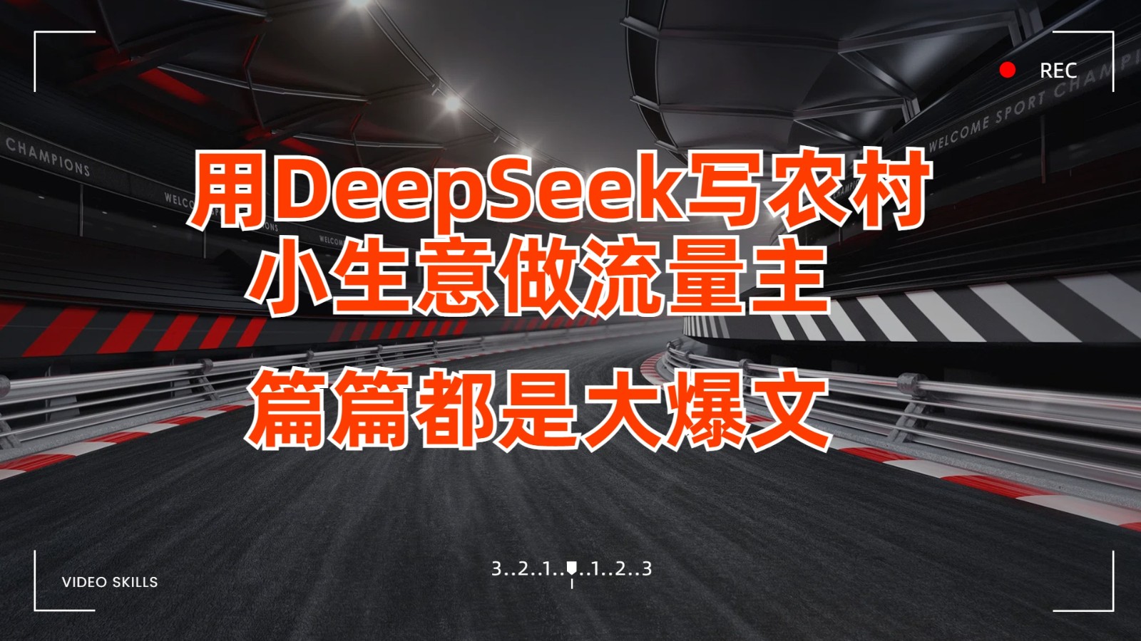用DeepSeek写农村小生意做流量主，篇篇都是大爆文-鑫梵淘