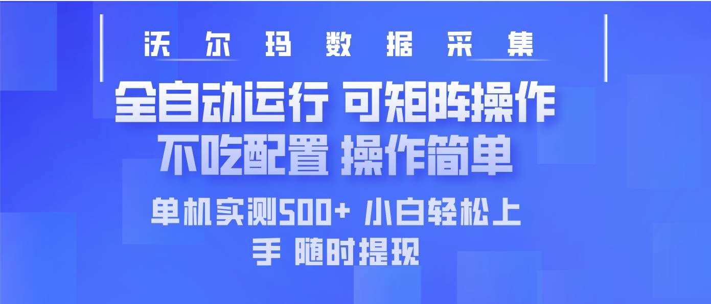 （14560期）最新沃尔玛平台采集 全自动运行 可矩阵单机实测500+ 操作简单-鑫梵淘