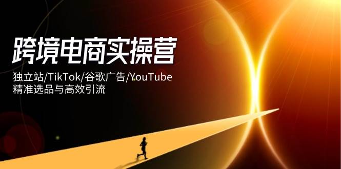 （14419期）跨境电商实操营：独立站/TikTok/谷歌广告/YouTube，精准选品与高效引流-鑫梵淘